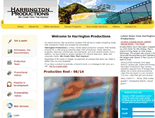 Tablet Screenshot of harringtonprovideo.com